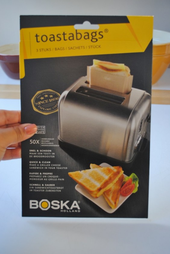 Make grilled cheese in your toaster!
