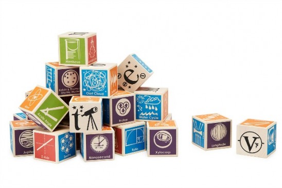 Super Nerdy ABC Blocks | UncommonGoods