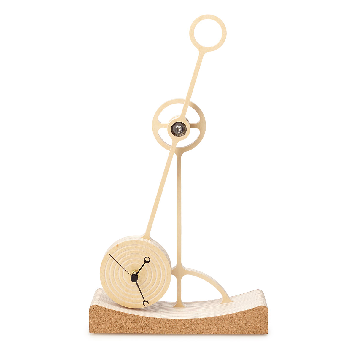 Wooden Pendulum Clock | UncommonGoods