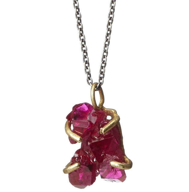 Ruby Crystal Talisman Pendant | UncommonGoods