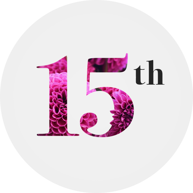 Fifteenth anniversary — Crystal