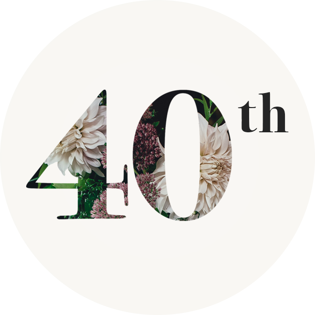 Fortieth anniversary — Ruby