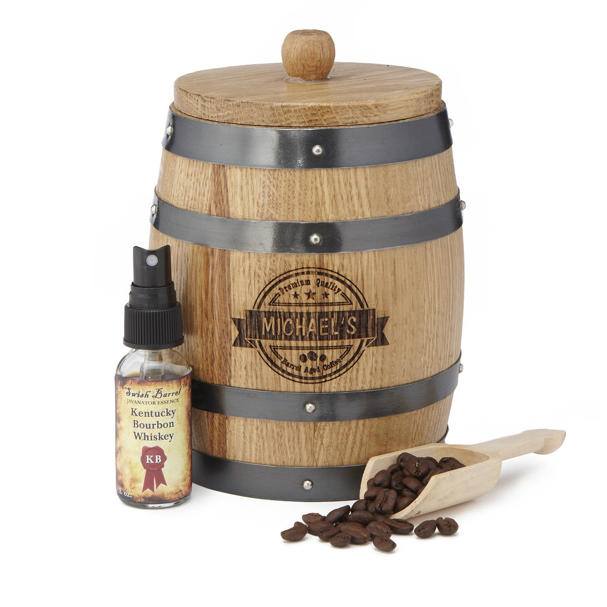 Personalized Barrel Aged Coffee Infuser | UncommonGoods